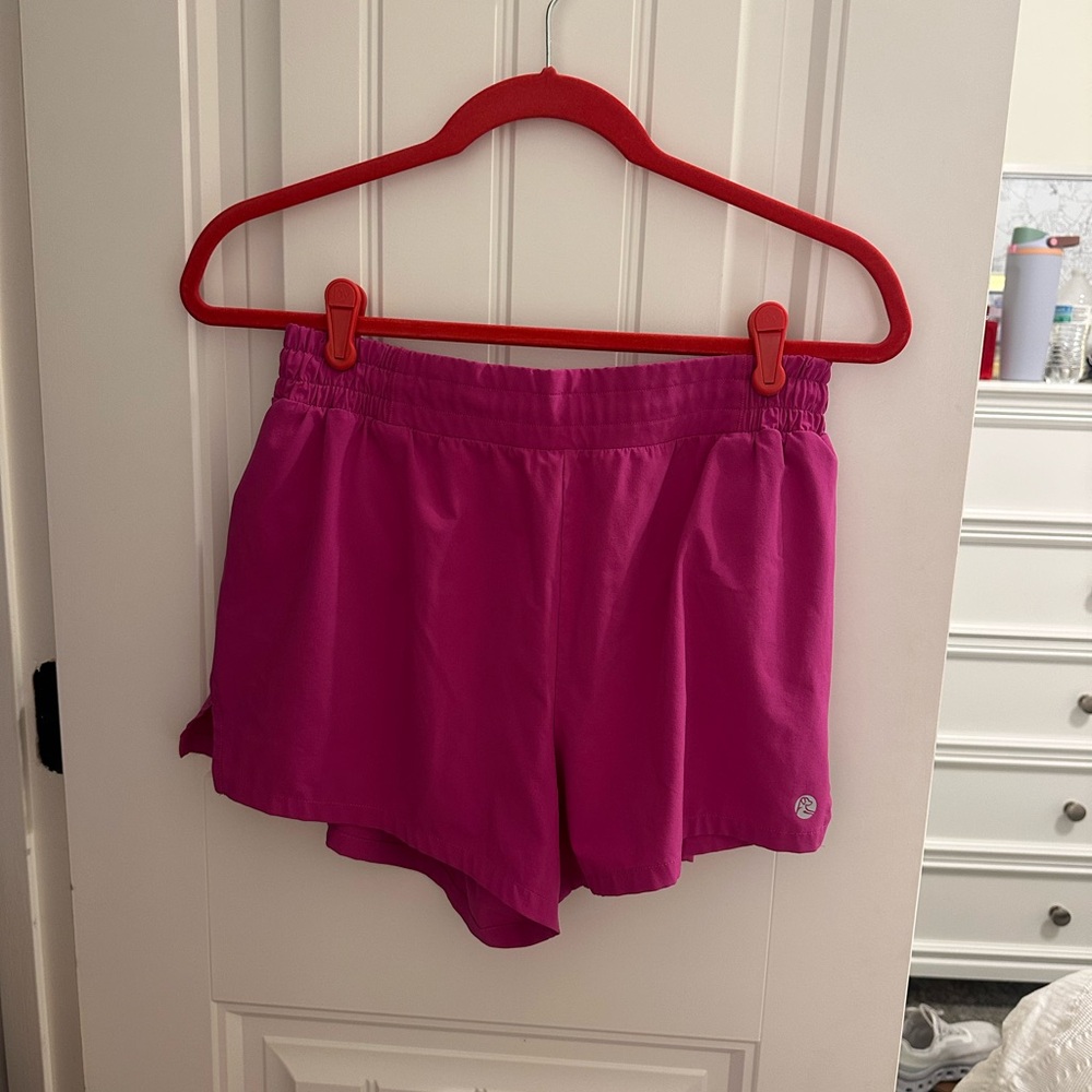 Rhoback Women's Athletic Shorts - Vibrant Pink